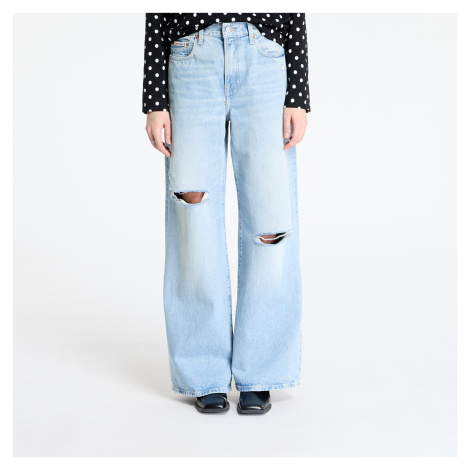 Džíny Calvin Klein Jeans The Wide Leg Light M Jeans Blue