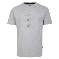 Pánské bavlněné tričko Dare2b EVIDENTIAL šedá