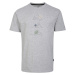 Pánské bavlněné tričko Dare2b EVIDENTIAL šedá