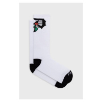 Ponožky Primitive pánské, bílá barva