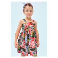 Dětské bavlněné šaty Mayoral mini
