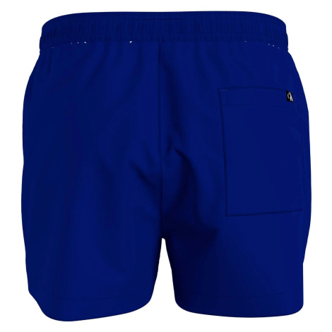 Pánské plavky KM0KM00967 C7N modrofialové - Calvin Klein