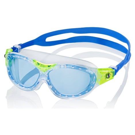 AQUA SPEED Plavecké brýle Marin Kid Blue/Yellow/Transparent Pattern 61