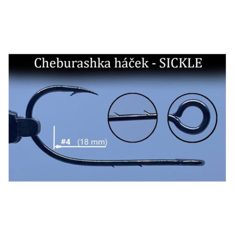 Jigovky Háček Cheburashka Sickle 10ks - 4/0