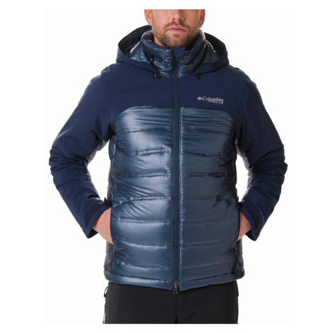 Bunda Columbia Heatzone™ 1000 TurboDown™ II Jacket M - tmavě modrá