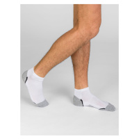 Sada tří pánských sportovních ponožek v bílé barvě Dim SPORT IN-SHOE 3x