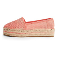 Tommy Hilfiger Espadrilles - TH TEXTURED FLATFORM ESPADRILLE orange