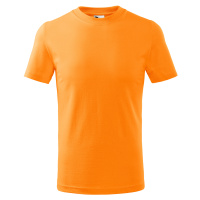 Malfini Basic Dětské triko 138 Tangerine orange