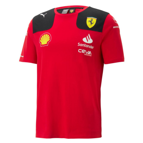 Ferrari pánské tričko official red F1 Team 2023 Puma