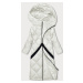 Prošívaná dámská zimní bunda v barvě ecru (H-896-11)