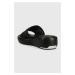 Pantofle Dkny ODINA dámské, černá barva, na platformě, K1387191