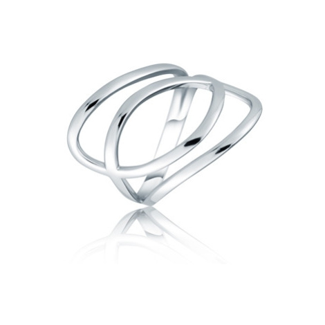 Široký dámský stříbrný prsten STRP0530F JVD