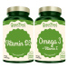 GREENFOOD NUTRITION Duopack Omega 3 + Vitamin E 120ks a Vitamin D3 60ks