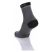 Nessi Sportswear Prodyšné běžecké ponožky Road L RSLO-8 Grey