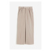 H & M - Elegantní kalhoty - hnědá