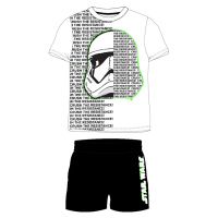 Star-Wars licence Chlapecké pyžamo Star Wars 52049307, bílá / černá Barva: Bílá