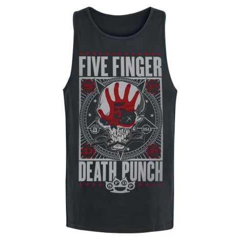 Five Finger Death Punch Punchagram Tank top černá