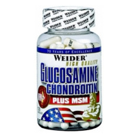 Weider Glucosamine Chondroitin + MSM kloubní výživa 120 tablet