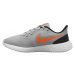 Nike REVOLUTION 5 (GS) Dětská běžecká obuv, šedá, velikost 38.5