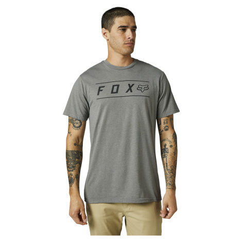 Pánské tričko Fox Pinnacle s Premium Tee Heather Graphite