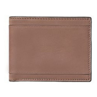 Pánská kožená peněženka SEGALI 810 260 026 hnědá/černá