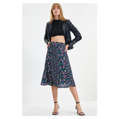 Trendyol Multi Color Printed Skirt
