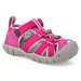Sportovní sandálky Keen - Seacamp II CNX K very berry/dawn pink růžové vegan