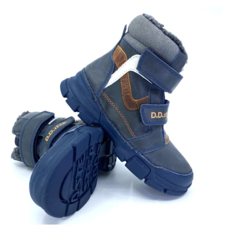 Zimní boty DD Step W056-310 Royal Blue