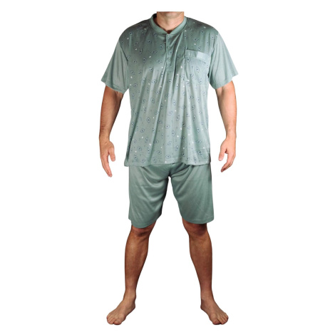 Matěj pánské pyžamo krátké V1614 zelená