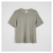 Reserved - Vyšisované tričko - Světle šedá