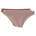 LOS OJOS 3 Pieces Ribbed Seamless Classic Panties