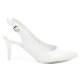 Anis AN4403 bílá dámská svatební obuv Bílá