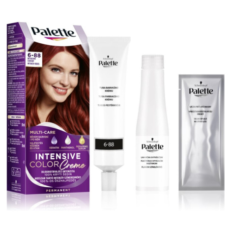 Schwarzkopf Palette Intensive Color Creme permanentní barva na vlasy odstín 6-88 (RI5) Intensive