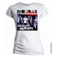 One Direction tričko, Midnight Memories White, dámské
