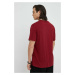 Bavlněné tričko Wrangler červená barva