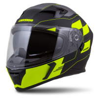 Moto přilba Cassida Integral 3.0 RoxoR černá matná/žlutá fluo/šedá