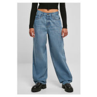 Dámské džíny s vysokým pasem 90´S Wide Leg Denim Pants - modré