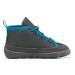 Affenzahn EASY WARM MIDBOOT DOG Grey Blue | Dětské zimní zateplené barefoot boty