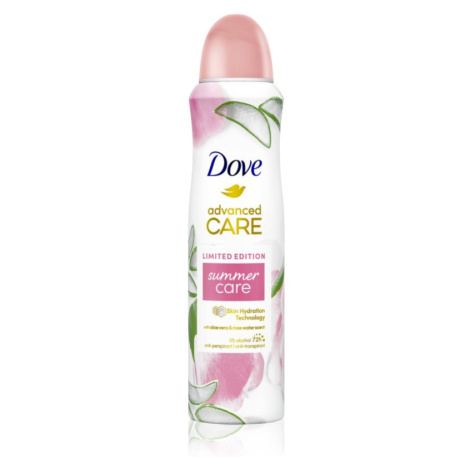 Dove Advanced Care Summer Care antiperspirant ve spreji 72h Limited Edition 150 ml