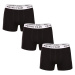 Pietro Filipi 3PACK pánské boxerky černé XXL