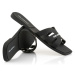 Pantofle karl lagerfeld jelly iv matt slide black rubber