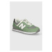 Sneakers boty New Balance 574 zelená barva, U574ESA