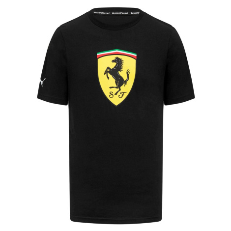 Ferrari pánské tričko Shield black F1 Team 2023 Puma