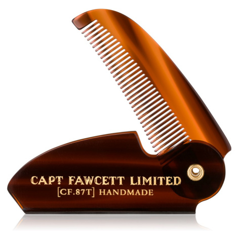 Captain Fawcett Accessories Moustache Comb skládací hřeben na knír