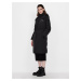 Černý dámský zimní kabát Armani Exchange