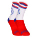 3PACK ponožky Styx vysoké červené trikolóra (3HV10444) L