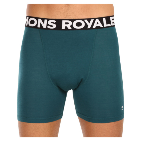 Pánské boxerky Mons Royale merino zelené (100088-1169-300)