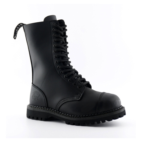 Kožené Boty Grinders Herald CS Černé