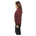 Urban Classics Ladies Diamond Quilt Nylon Jacket burgundy