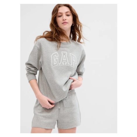 GAP HERITAGE Crewneck dámská mikina šedá